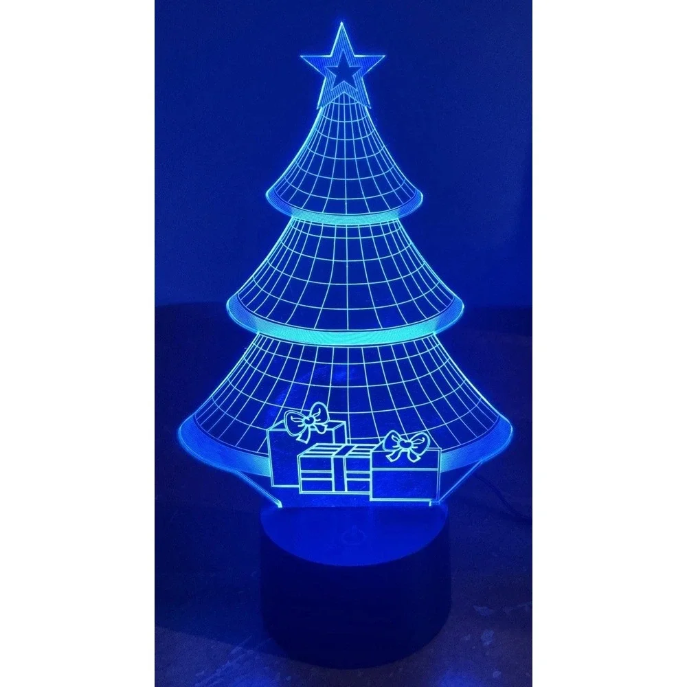Decomantra USB Christmas Tree Light, 7 Color Mode, Use‎ Batteries Or USB- Tested